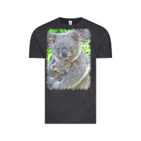 Vintage Black koala t  shirtkoala   11 t  shirt Vintage Tee - baoMotion