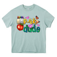 Arona pre k school pencil dude Heavy Core Tee - NancyCooperArtShop
