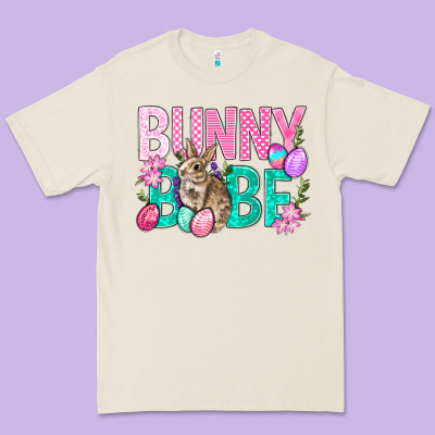 Bunny Babe Easter Premium Tee Designed By Bundleandbundleshop