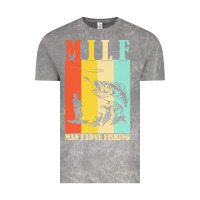 Cloud Rock fishing t  shirt milf man i love fishing t  shirt Vintage Tee - baoMotion