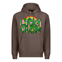 Coffee St Patricks Lucky Charm Premium Hoodie - FaDigitalArtStudio