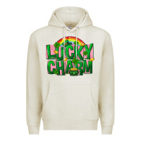Oatmeal Heather St Patricks Lucky Charm Premium Hoodie - FaDigitalArtStudio