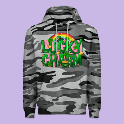 St Patricks Lucky Charm Premium Hoodie Designed By Fadigitalartstudio