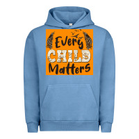 Pigment Pebble Blue preview every child matters Urban Hoodie - BarkalooDesign