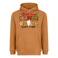 Meerkat christmas calories dont count Heavyweight Hoodie - CowhideDigitalArt