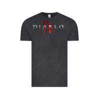 Vintage Black Diablo 4 Gämë Online Vintage Tee - baoMotion