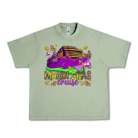 Oil Green Mardi Gras cruise Urban Heavy Tee - NancyCooperArtShop