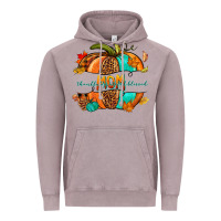 Vintage Zinc thankful grateful blessed mom pumpkin Vintage Hoodie - NancyCooperArtShop