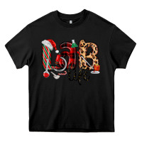 Black lab life christmas Heavy Core Tee - MaliasSmallBusiness