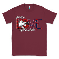 Burgundy For the Love of the Rams Classic Tee - Bettercallsaul