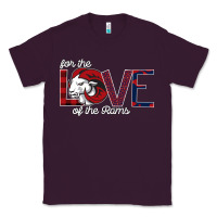 Plum For the Love of the Rams Classic Tee - Bettercallsaul