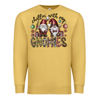 Chillin With My Gnomies Premium Sweatshirt | Teevron