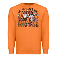 Carrot Chillin With My Gnomies Premium Sweatshirt - CowhideDigitalArt