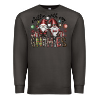Smoke Chillin With My Gnomies Premium Sweatshirt - CowhideDigitalArt
