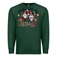 Sports Green Chillin With My Gnomies Premium Sweatshirt - CowhideDigitalArt