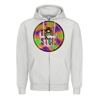 Dove Grey Momster Zipper Hoodie - BundleAndBundleShop