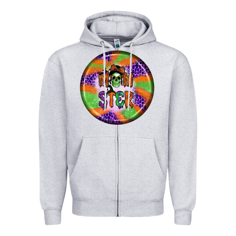 Momster Zipper Hoodie by BundleAndBundleShop | Teevron