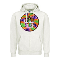 Oatmeal Heather Momster Zipper Hoodie - BundleAndBundleShop