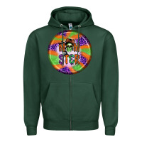Sports Green Momster Zipper Hoodie - BundleAndBundleShop