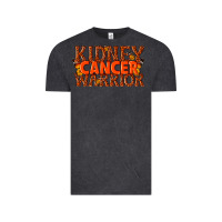 Vintage Black kidney cancer warrior Vintage Tee - texasbilliewilder