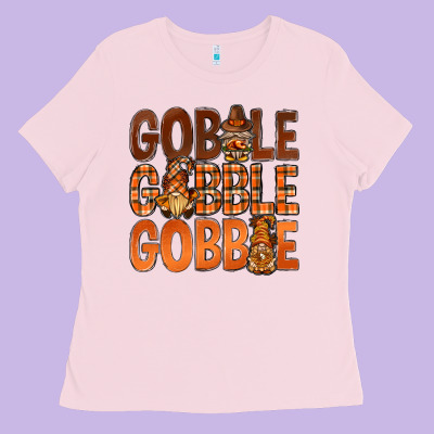 Gobble With Gnomies Bbs Ladies Tee Designed By Bundleandbundleshop