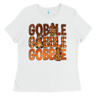 White gobble with gnomies bbs Ladies Tee - BundleAndBundleShop