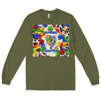 Army Green different is beautiful Long Sleeve Tee - TumblerDesignByShophia