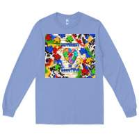 Colony Blue different is beautiful Long Sleeve Tee - TumblerDesignByShophia