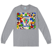 Heather Grey different is beautiful Long Sleeve Tee - TumblerDesignByShophia