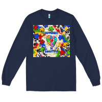 Navy different is beautiful Long Sleeve Tee - TumblerDesignByShophia