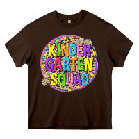 Chocolate Brown kindergarten squad Heavy Core Tee - NancyCooperArtShop