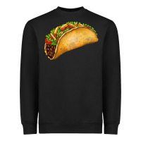 Black Taco Heavyweight Sweatshirt - FaDigitalArtStudio