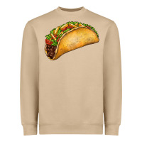 Mushroom Taco Heavyweight Sweatshirt - FaDigitalArtStudio