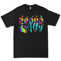 Black Western Proud Ally Premium Tee - BundleAndBundleShop
