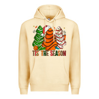Pina Colada Tis' The Season Basketball Christmas Cakes Premium Hoodie - BundleAndBundleShop