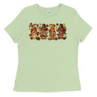 Matcha thanksgiving gnomies bbs Ladies Tee - BundleAndBundleShop