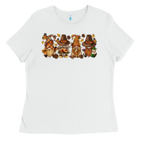 White thanksgiving gnomies bbs Ladies Tee - BundleAndBundleShop