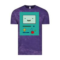 Cloud Purple adventure time game bmo cover funny Vintage Tee - baoMotion