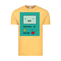 Vintage Mustard adventure time game bmo cover funny Vintage Tee - baoMotion