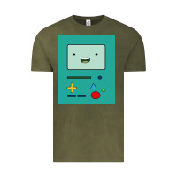 Vintage Olive adventure time game bmo cover funny Vintage Tee - baoMotion