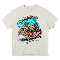 Cream gone racing Heavy Core Tee - MaliasSmallBusiness