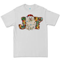 Dove Grey pomeranian christmas joy Premium Tee - RanaPortraitStore