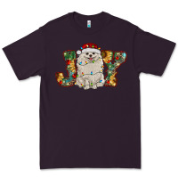 Plum pomeranian christmas joy Premium Tee - RanaPortraitStore