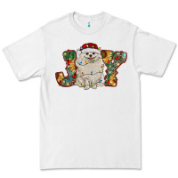 White pomeranian christmas joy Premium Tee - RanaPortraitStore