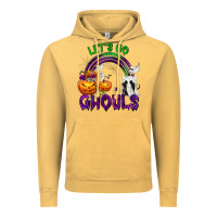 Vintage Mustard Let's Go Ghouls Vintage Hoodie - texasbilliewilder