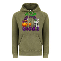 Vintage Olive Let's Go Ghouls Vintage Hoodie - texasbilliewilder