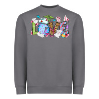 Storm Easter Day Love Nurse Heavyweight Sweatshirt - OliviaCreatesArt