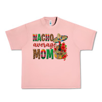 Salmon Nacho Average Mom Urban Heavy Tee - texasbilliewilder