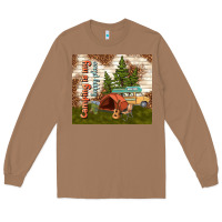 Toasted Coconut camping is my happy place Long Sleeve Tee - TumblerDesignByShophia