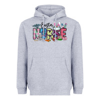 Heather Grey easter nurse Heavyweight Hoodie - CowhideDigitalArt